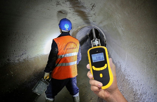 Portable Hydrogen Sulfide (H2S) gas-detector